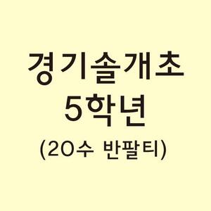 20수 반팔면티 경기솔개초 5학년 결제창